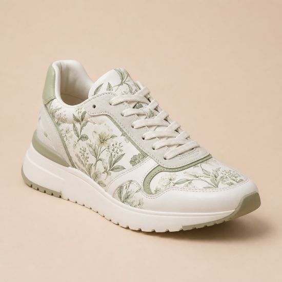 Floral Step Yeşil resmi