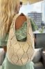 Mini Heybe Model Coton İp Çanta - EKRU - Standart resmi