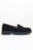 Düz Taban Süet Kadın Loafer - HAKİ - 36 resmi