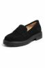 Düz Taban Süet Kadın Loafer - HAKİ - 36 resmi