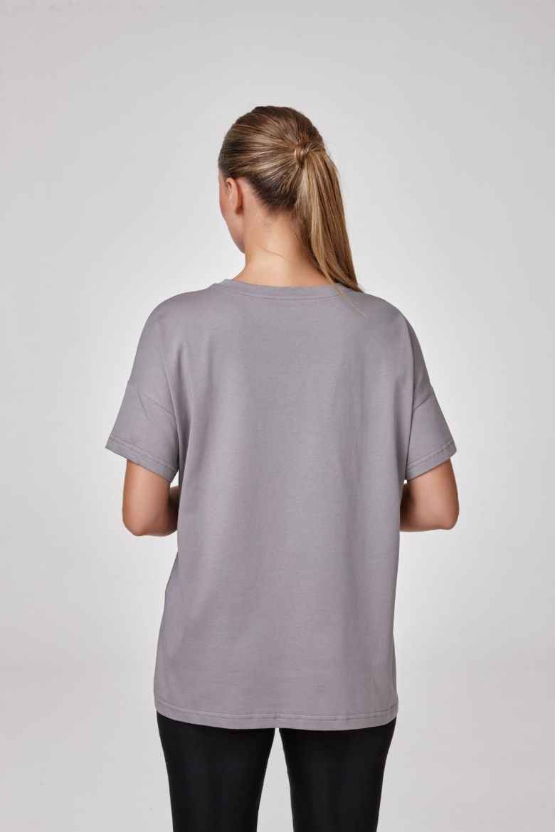 Kadın T-Shirt  GRİ MELANJ P2560GRİ MELANJ resmi