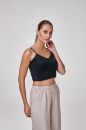 Kadın Askılı Crop Body  LACİVERT P2529LACİVERT