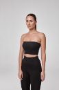 Straplez Crop  SİYAH P2576SİYAH