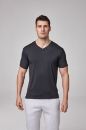 Erkek Kısa Kollu V Yaka T-Shirt  ANTRASİT P1626ANTRASİT