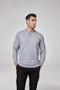 Erkek Sweatshirt  GRİ MELANJ P1807GRİ MELANJ