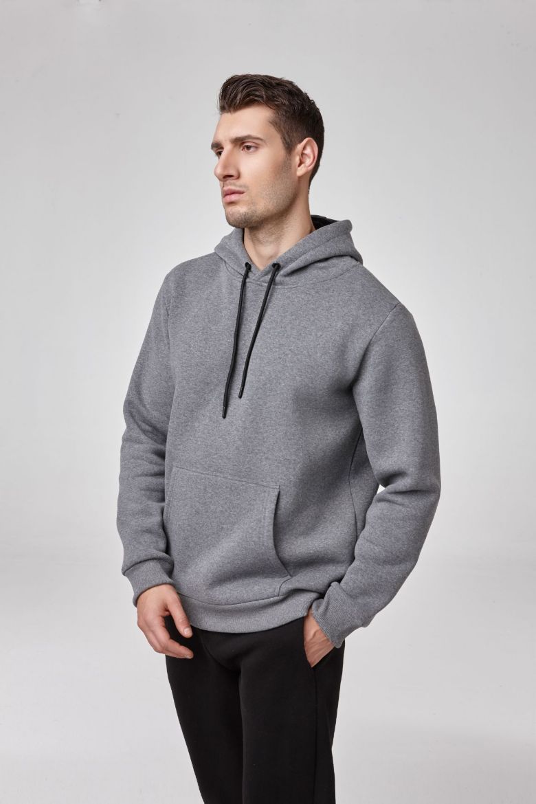 Üç Iplik Erkek Sweatshirt  ANTRASİT P1812ANTRASİT resmi
